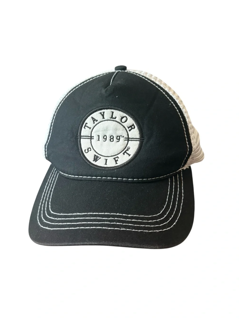 Taylor Swift 1989 Black and White Mesh Trucker Cap